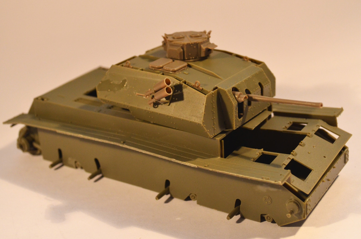 A13 Mk.II CRUISER TANK MK. IV Bronco Models 1/35 - To the