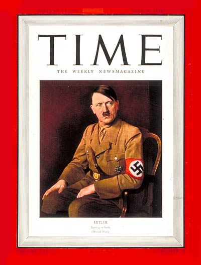 Portada de la revista TIME del 14 de abril de 1941 Portada de la revista TIME del 14 de abril de 1941
