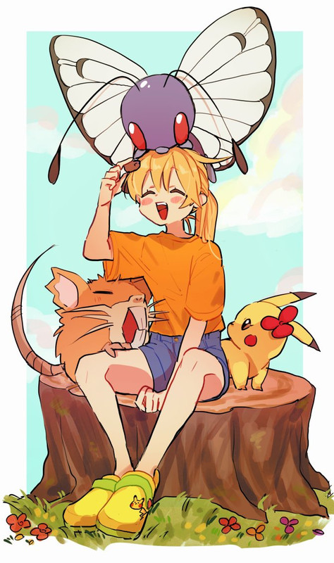 pikachu-yellow-butterfree-raticate-and-c