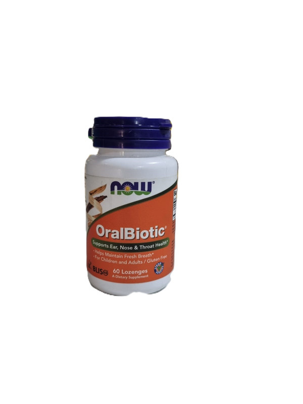 Now Oralbiotic Lozenges 60S 