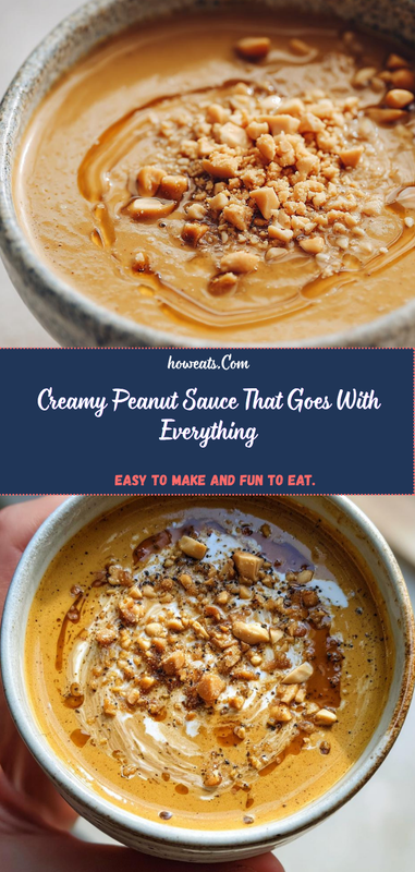 54 Creamy Peanut Sauce That Goes With Everything