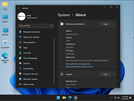 Windows 11 22H2 Build 22621.1105 AIO 10in1 with Office 2021 Pro Plus (x64) Multilingual (Non-TPM) Windows 11 22H2 Build 22621.1105 AIO 10in1 with Office 2021 Pro Plus (x64) Multilingual (Non-TPM)