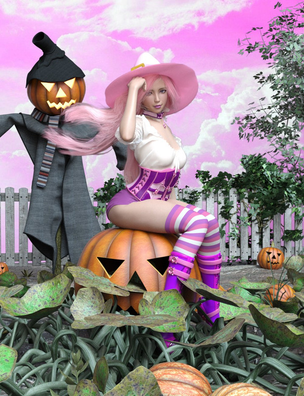 Kawaii Witch Poses for Genesis 8 Female Kawaii Witch Poses for Genesis 8 Female