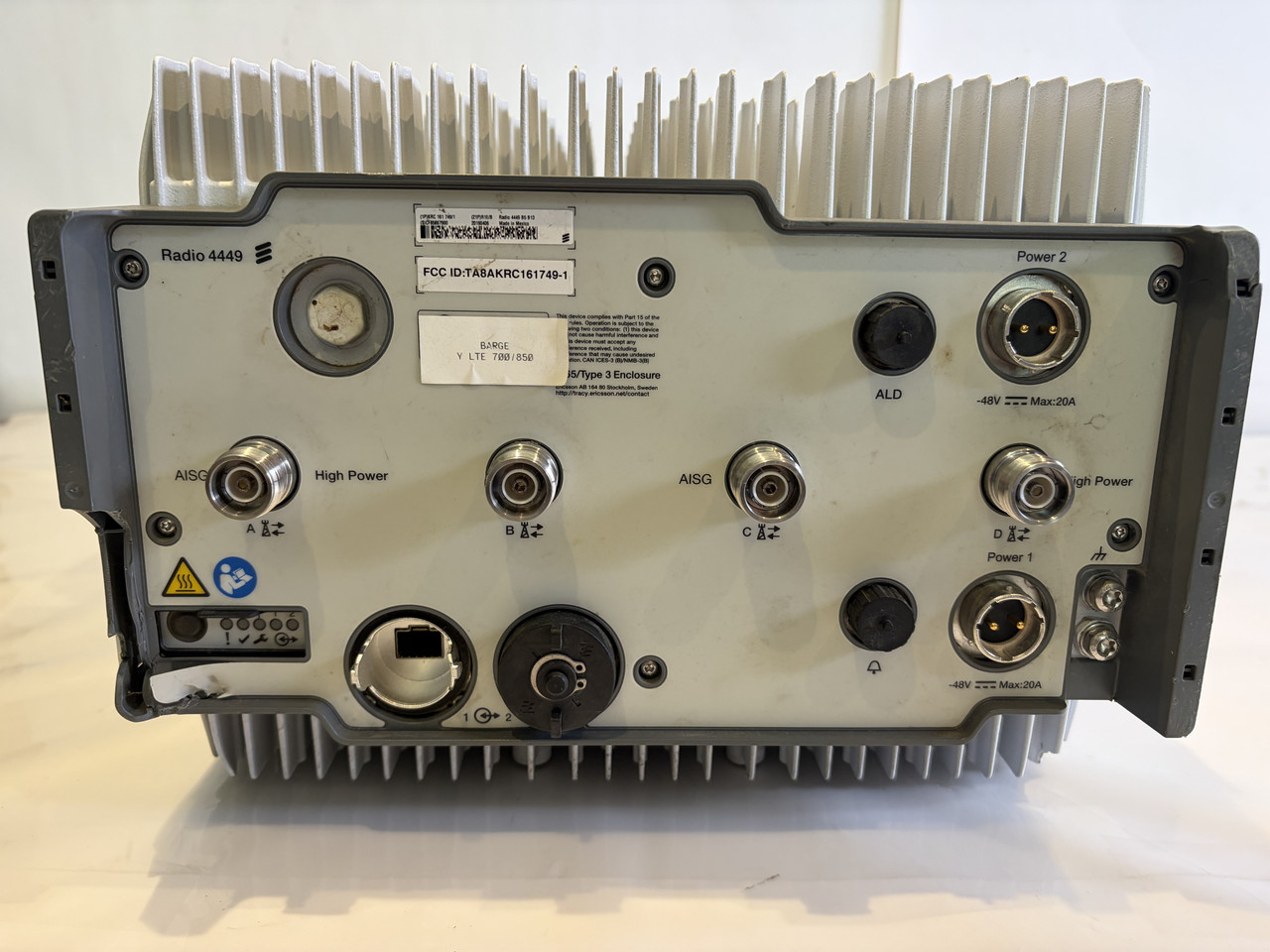 ERICSSON KRC 161 749/1 REMOTE RADIO HEAD RADIO 4449 B5 B13