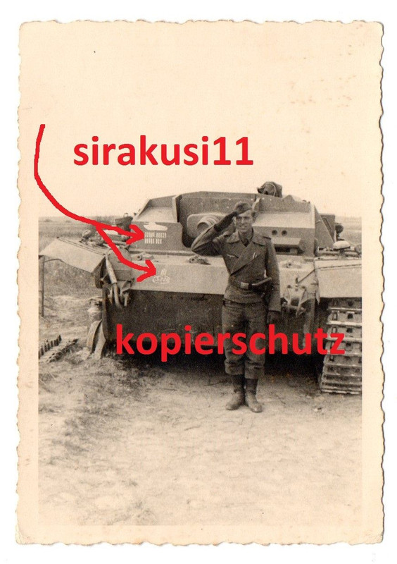 Sturmgeschütz-Abteilung 226 Stug III mit Abschuß