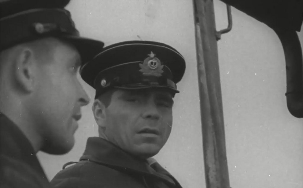 Щ-401 Моисеев А.Е. и военком Вересовой В.Н., осень 1941г. (2)