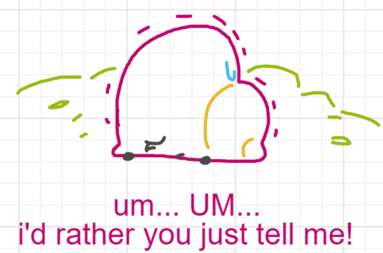 A panel from You're In Danger, Boy, episode seven of the Board Boards object show by Furretwalk/WalkingFurret.