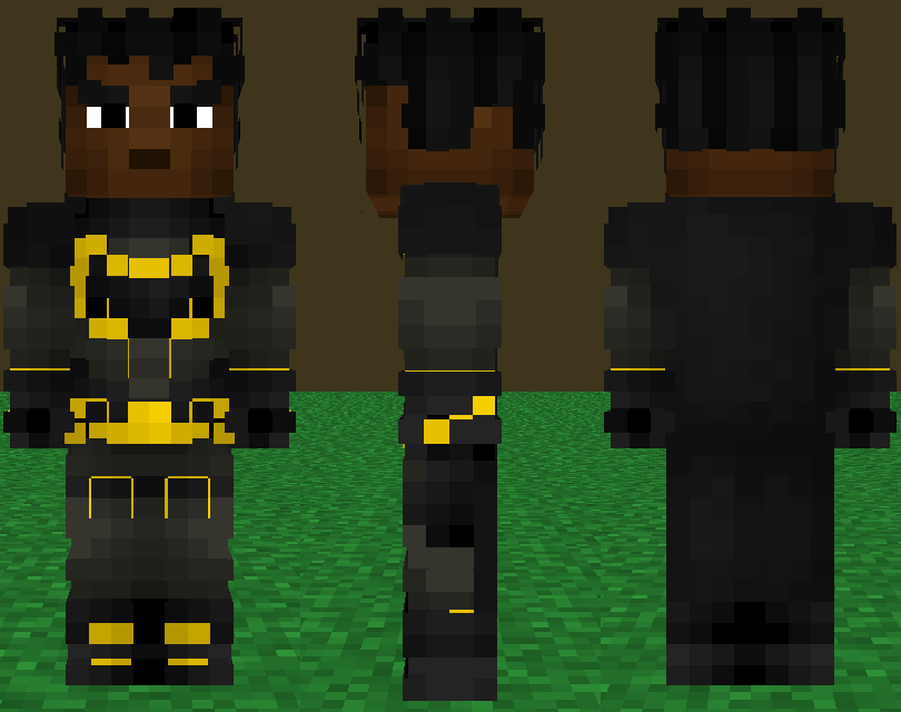 Justus Mayton | Batman Minecraft Skin