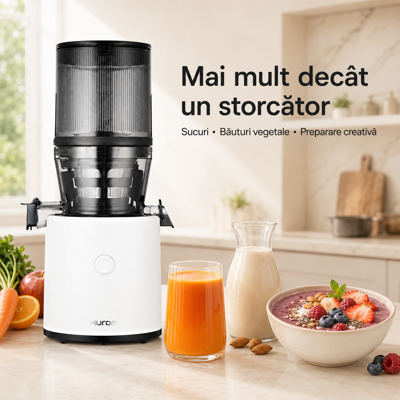 storcator de fructe si legume hurom h320n alb - descriere 4