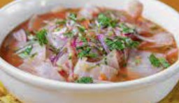 Ceviche de pescado