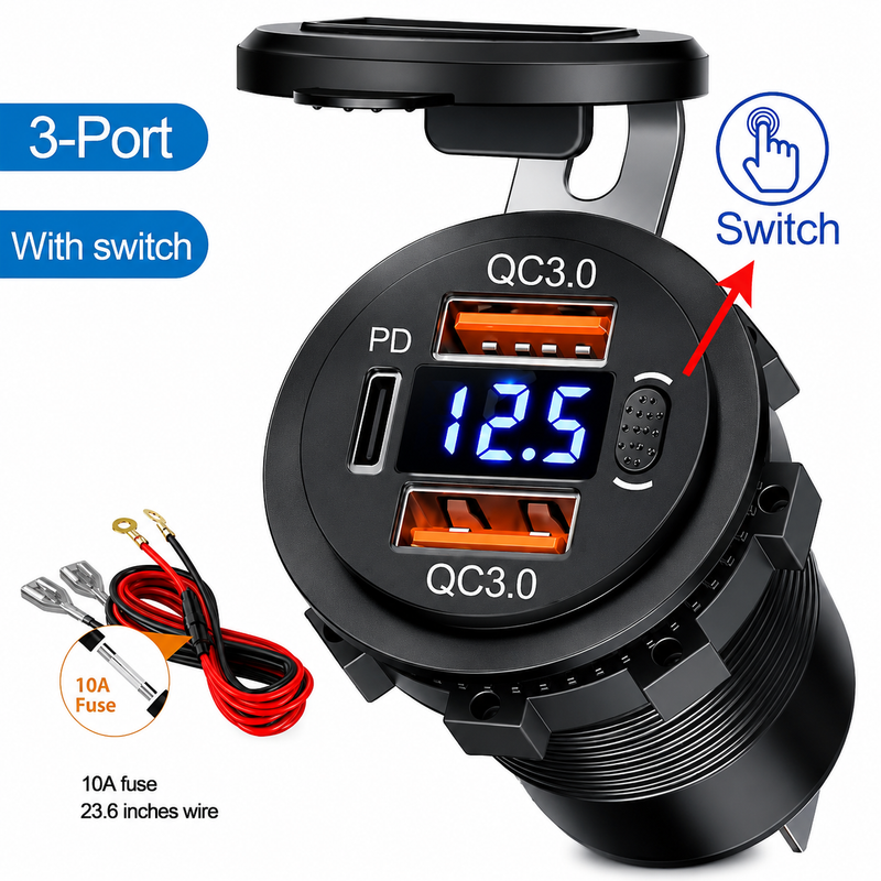 3-Port with Wire