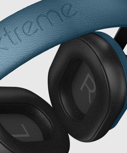 Audífonos inalámbricos Klip Xtreme Style en color gris, mostrando su diseño moderno.