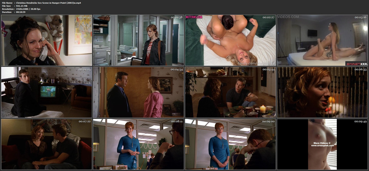 Christina Hendricks Sex Scene in Hunger Point (2003)w mp4