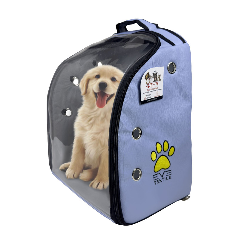 EVE Textile® Haustierrucksack Tragetasche Hunderucksack Katzenrucksack Groß - Bild 20 von 23