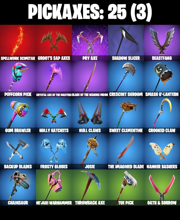 pickaxes comp