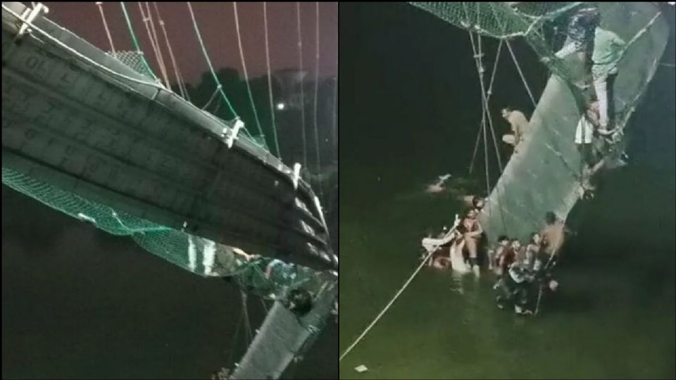 VIDEOS: Nueva tragedia en Asia: 91 personas pierden la vida tras inesperado derrumbe de un puente