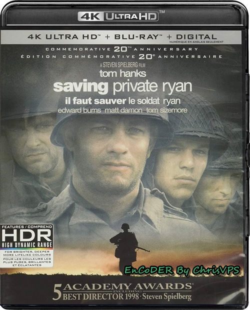 Szeregowiec Ryan / Saving Private Ryan (1998) MULTI.HDR.DoVi.Hybrid.2160p.BDRemux.TrueHD.7.1.Atmos.AC3-ChrisVPS / LEKTOR i NAPISY