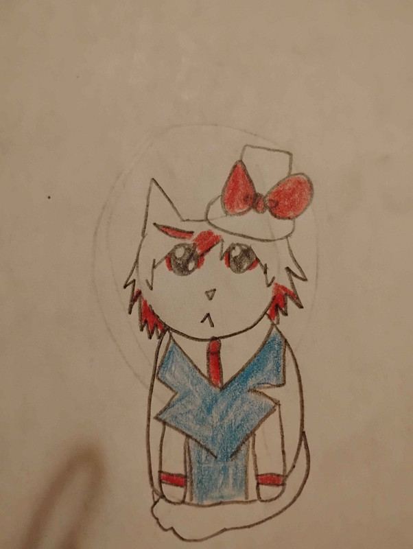 hallritt fragmem as a little cat