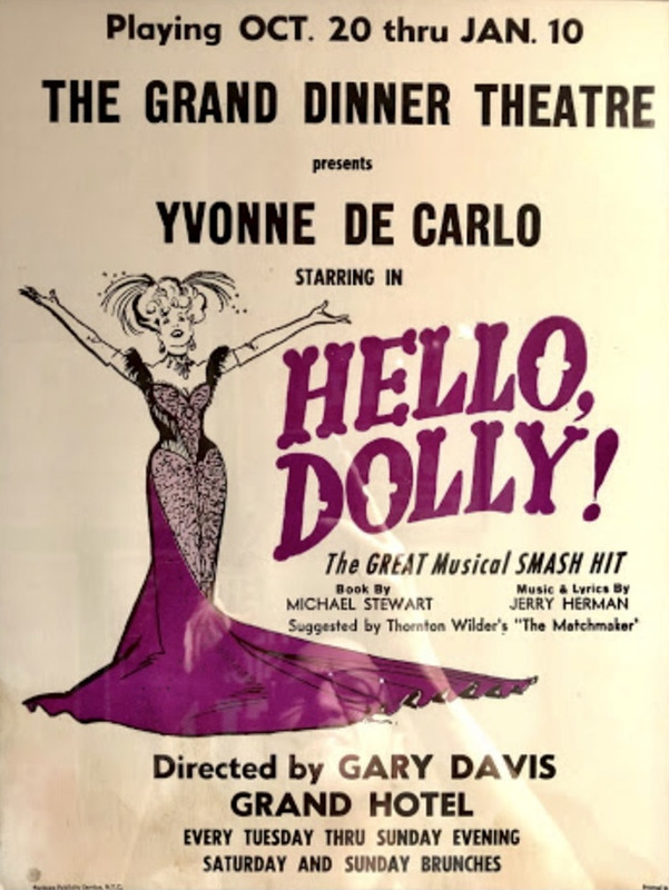 Yvonne De Carlo in Hello, Dolly!