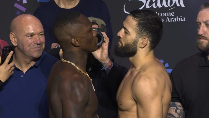 Кантар преди UFC Fight Night 250