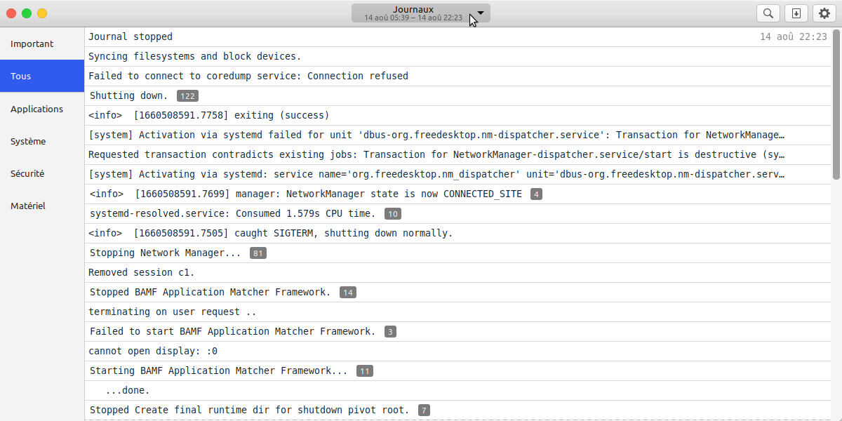 Bizarrerie Lors De L Arret De Lm Sur Mon Dell Xps 13 9305 Page 2 Linux Mint Forums