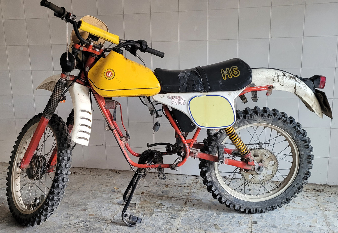 enduro  -2Fh3 -registronex - Recuperación motor Enduro 75H6 Montesa-Enduro-75-H6-sin-motor