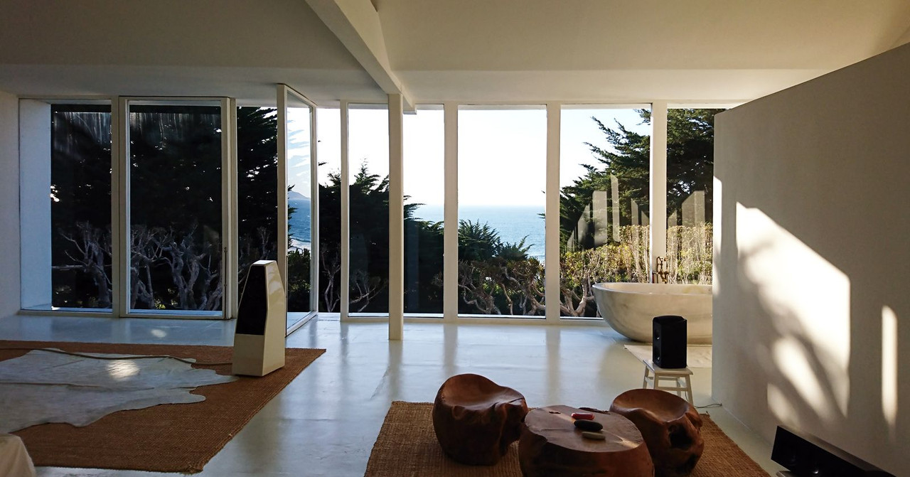 Rick's house in Malibu