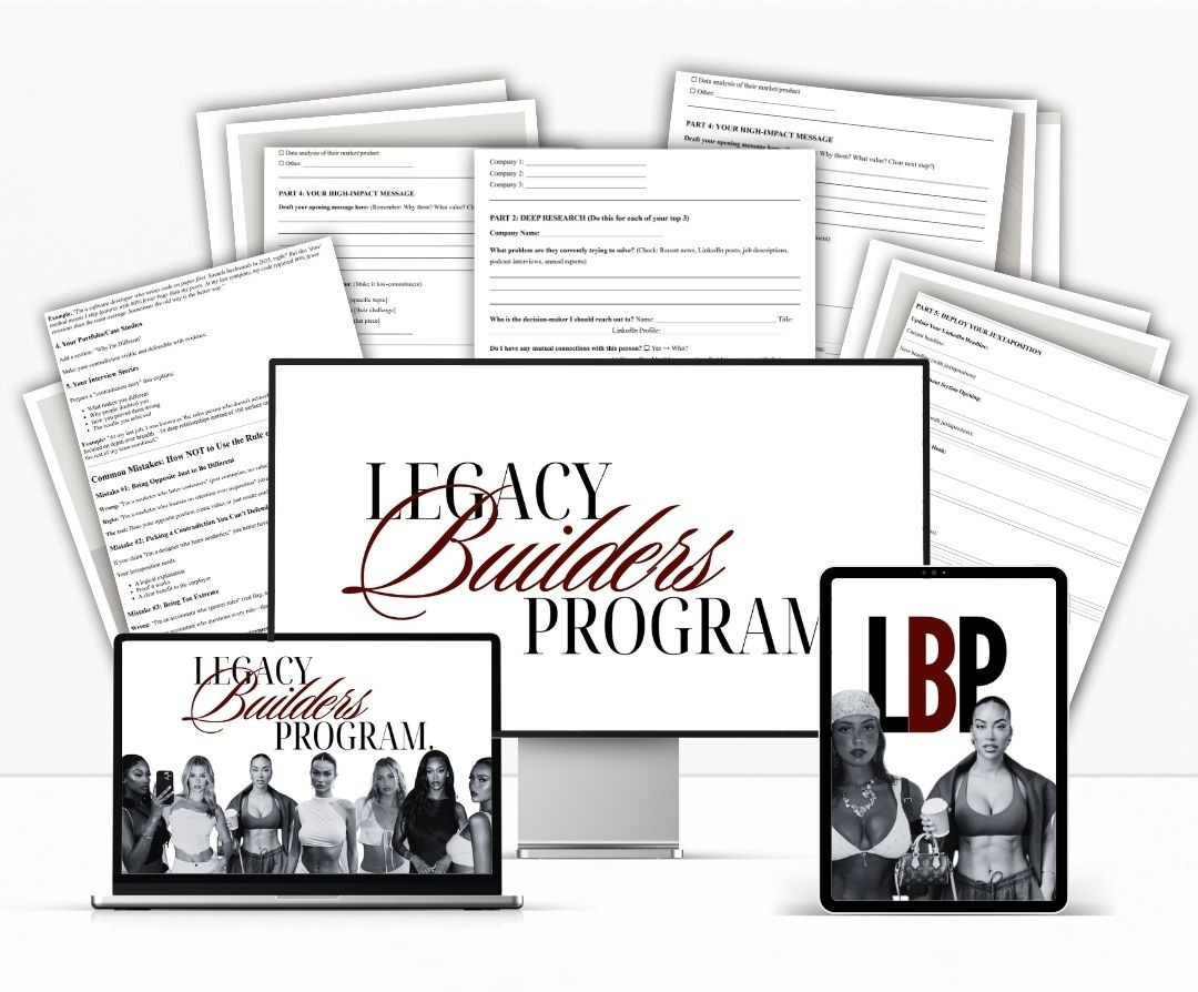 Legacy Builders Program