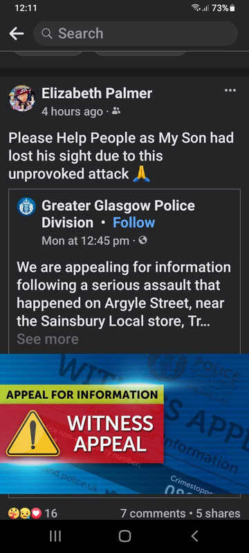 Appeal for witnesses 04b0798a-960e-4f18-afbf-f86f6365e86d
