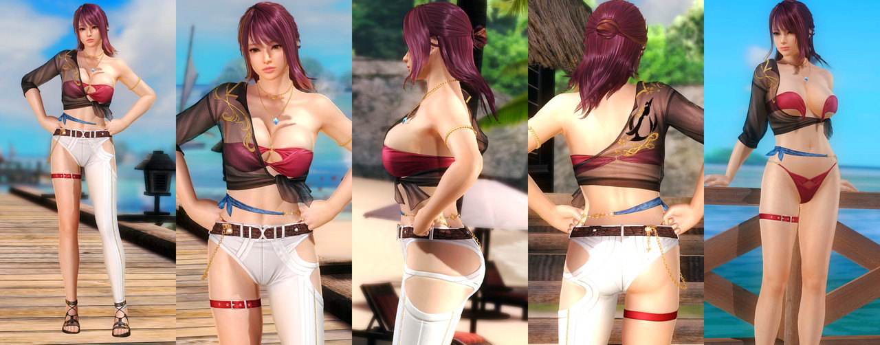Azusa DOAXVV Blaze Road Ayane