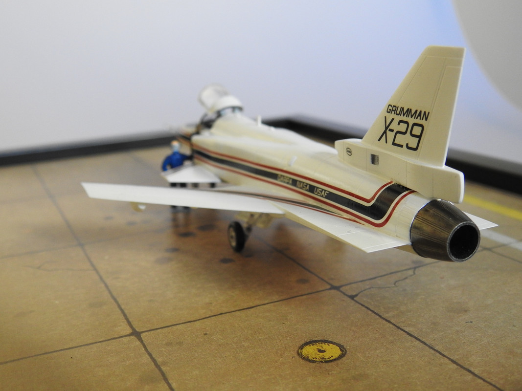 X-29, Hasegawa 1/72 –Klar DSCN5237