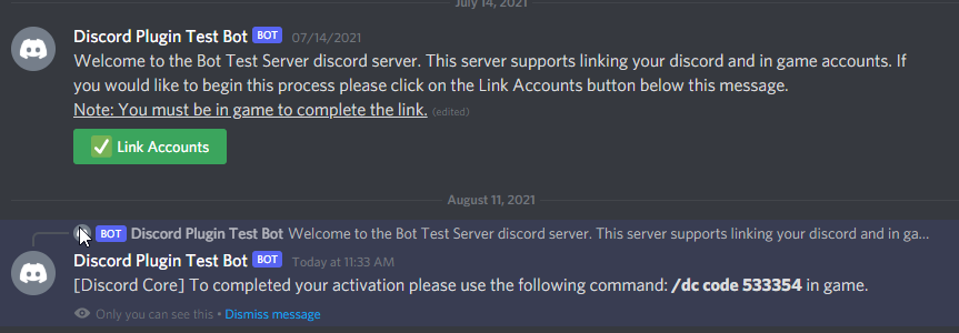 uMod - Discord Core by MJSU