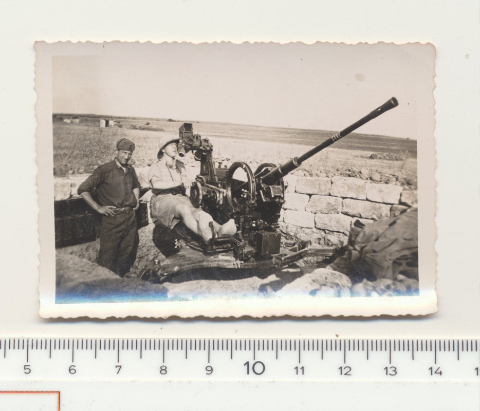 AUFMONTIERTER VIERLINGSFLAK OSTFRONT 2WK