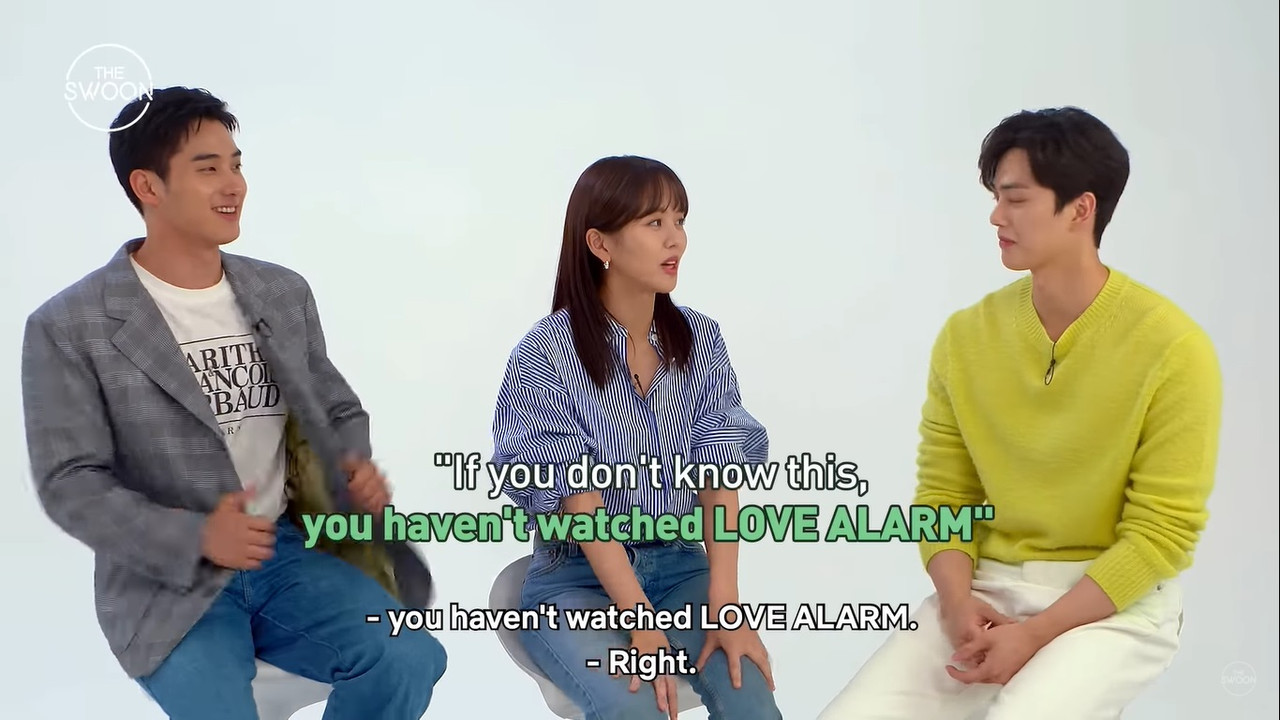 Pemeran drama Korea Love Alarm.