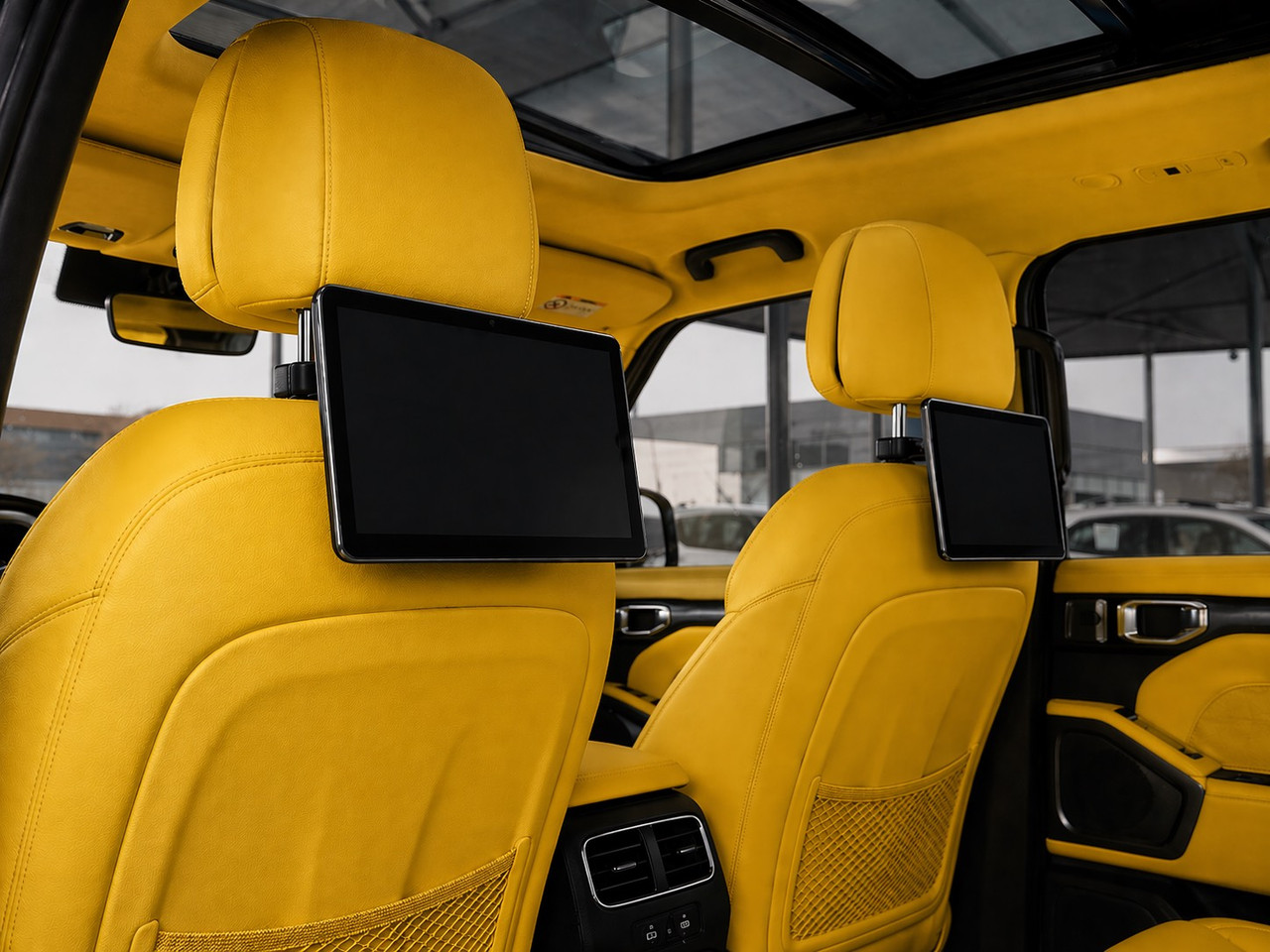 Sièges cuir premium