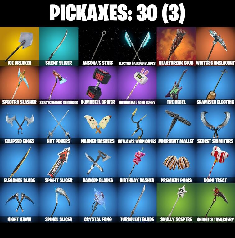 pickaxes comp