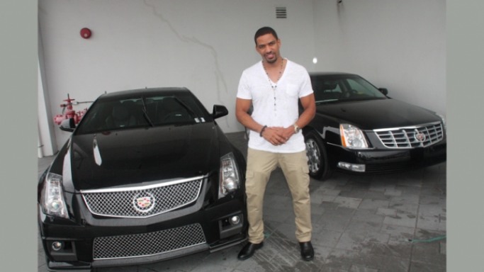 Laz with his CTS-V Coupe