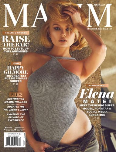 Cover: Maxim Australia No 12 December 2023