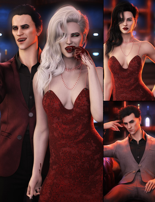 CC Vampire Legends for Genesis 9 Bundle