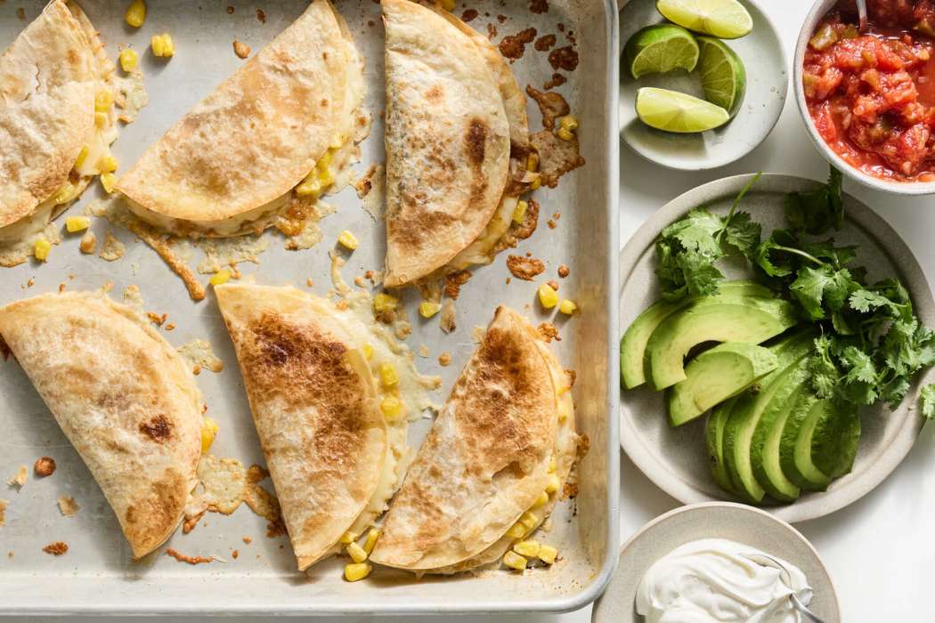Air Fryer Quesadillas