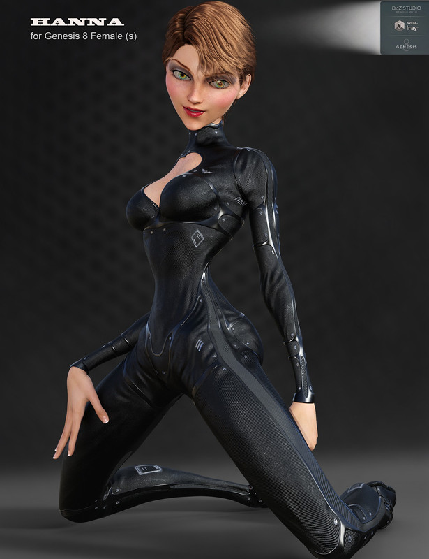 Hanna for Genesis 8 Female Hanna for Genesis 8 Female