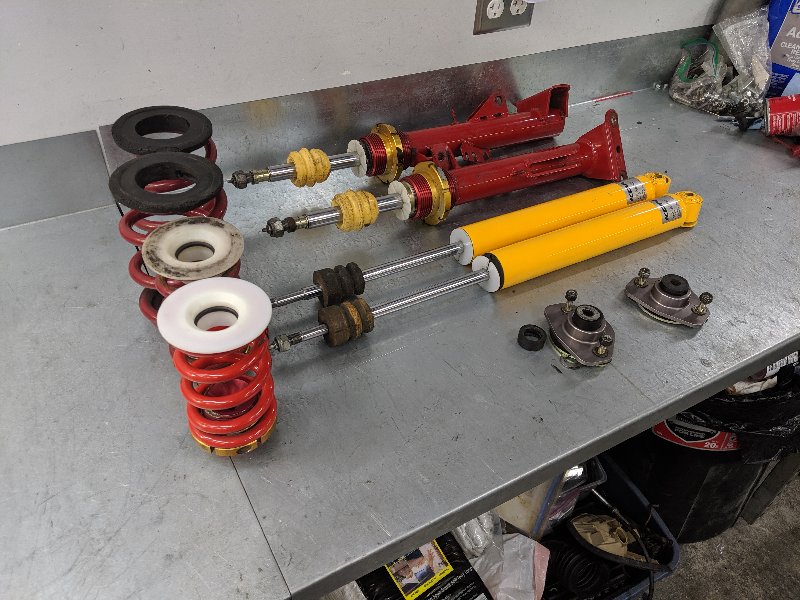 E36 Ground Control E36 M3 Serious Sch./Medium Racing Coilover Kit