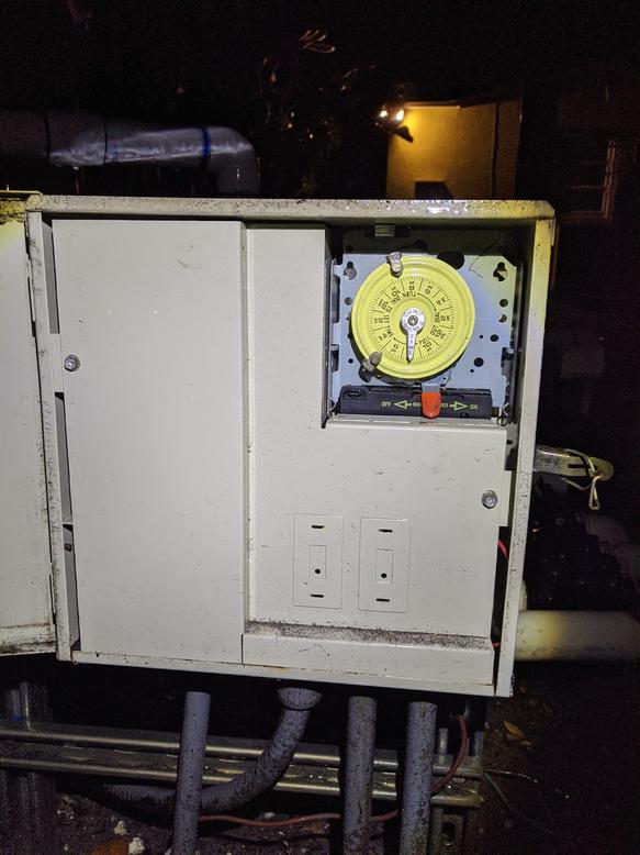 Intermatic T1004RT1 enclosure timer switch stuck DIY Home Improvement