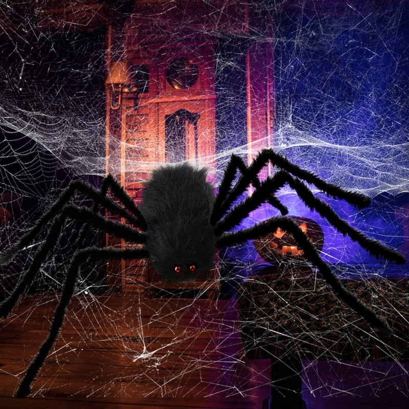 Halloween Spider Decorations Outdoor 60 Huge Spider 120 Spider