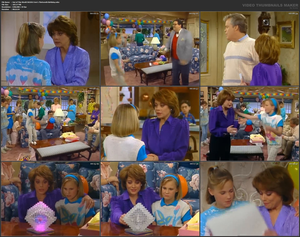 Out of This World S01E01 Evie's Thirteenth Birthday.mkv