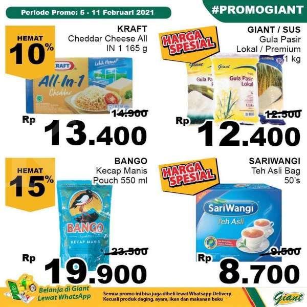 Katalog Promo Weekday GIANT 5-11 Februari 2021