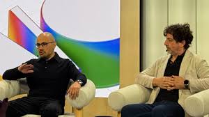 Demis Hassabis & Sergey Brin