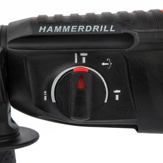 3 modes of rotary hammer