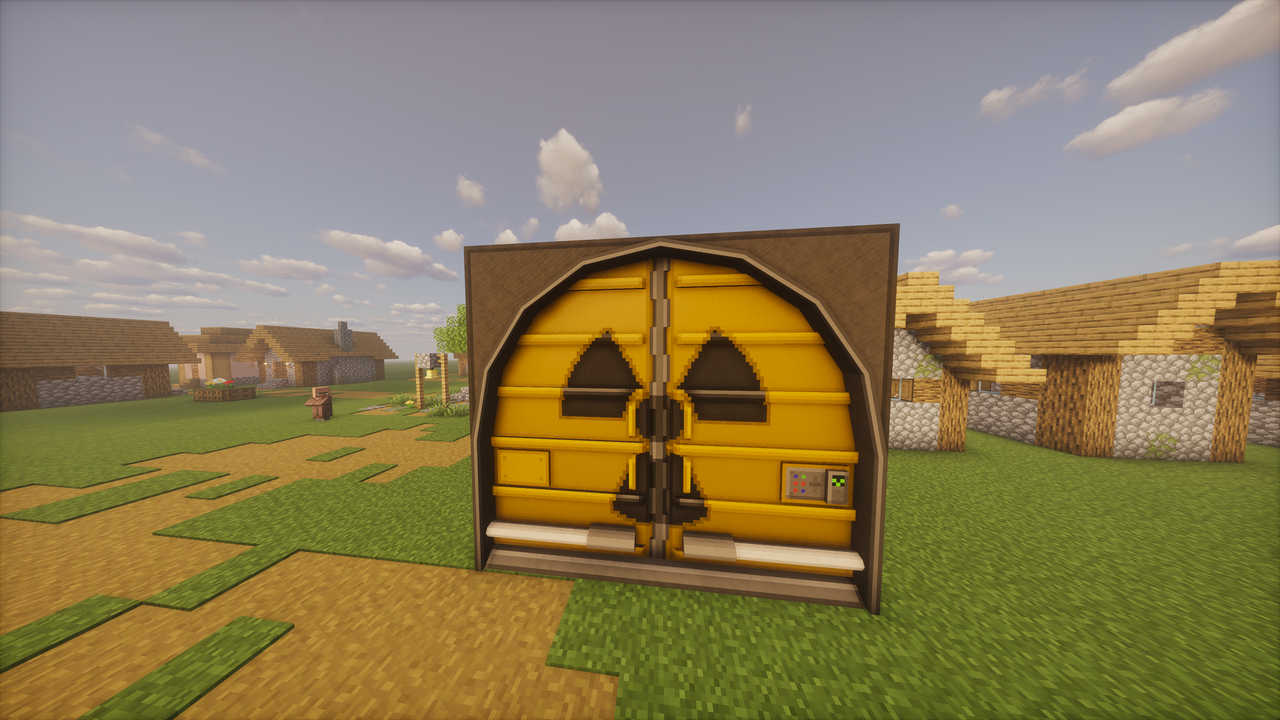 radiation skin for vehicle door