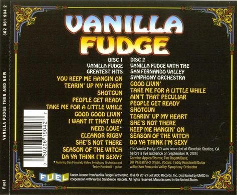 Vanilla Fudge - Then And Now [2CD] (2012) Lossless+MP3